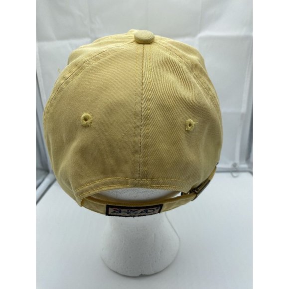 Tracers Golf Club Yellow Ahead Baseball Hat Cap Adjustable Strap-back - Picture 4 of 7